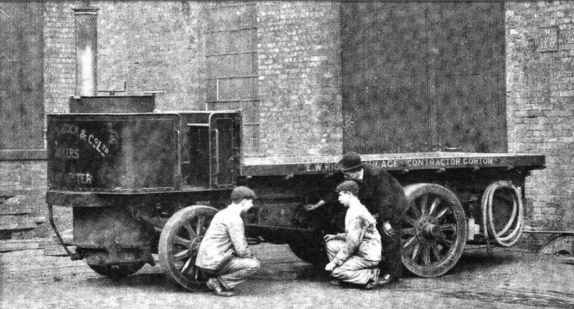 Picture of a Beyer Peacock Gorton lorry