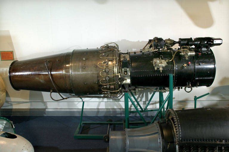Picture of the F2/1 Metrovicks jet engine