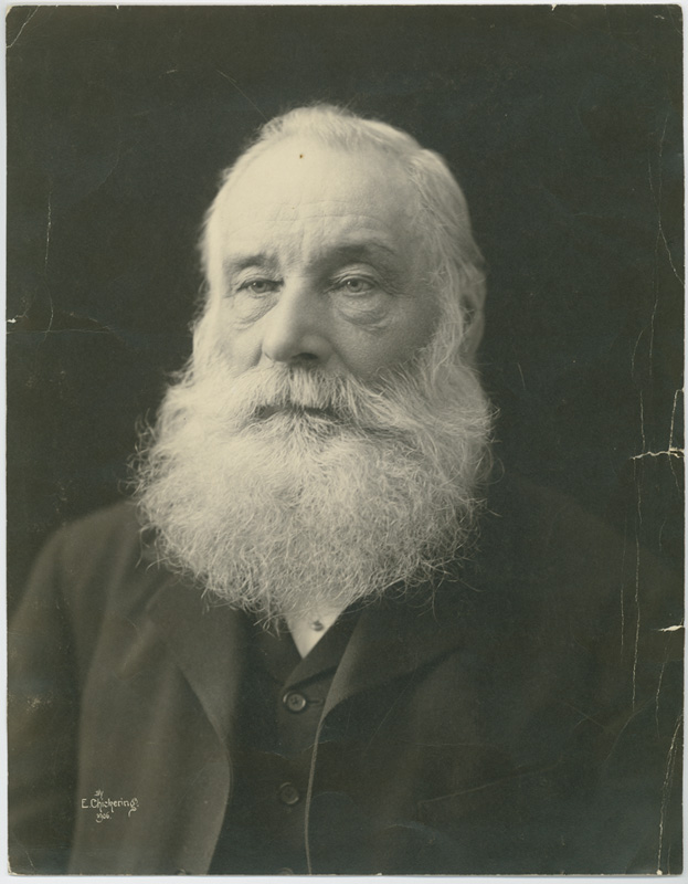 Photograph of William Henry Perkin by E Chickering, 1906