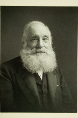 Sir William Perkin (1838–1907), accidental discoverer of aniline dyes in 1856