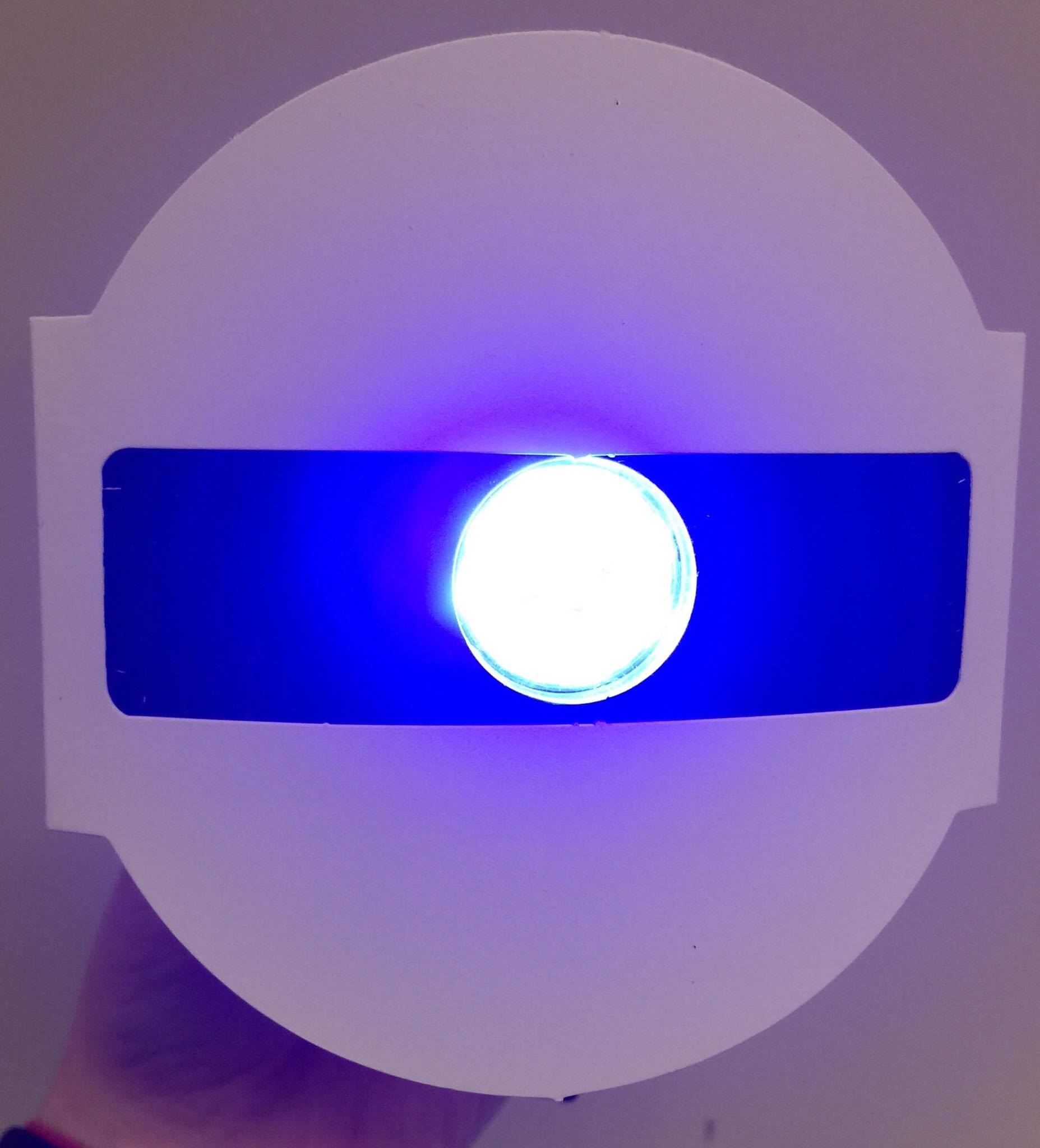 A homemade glow detector 