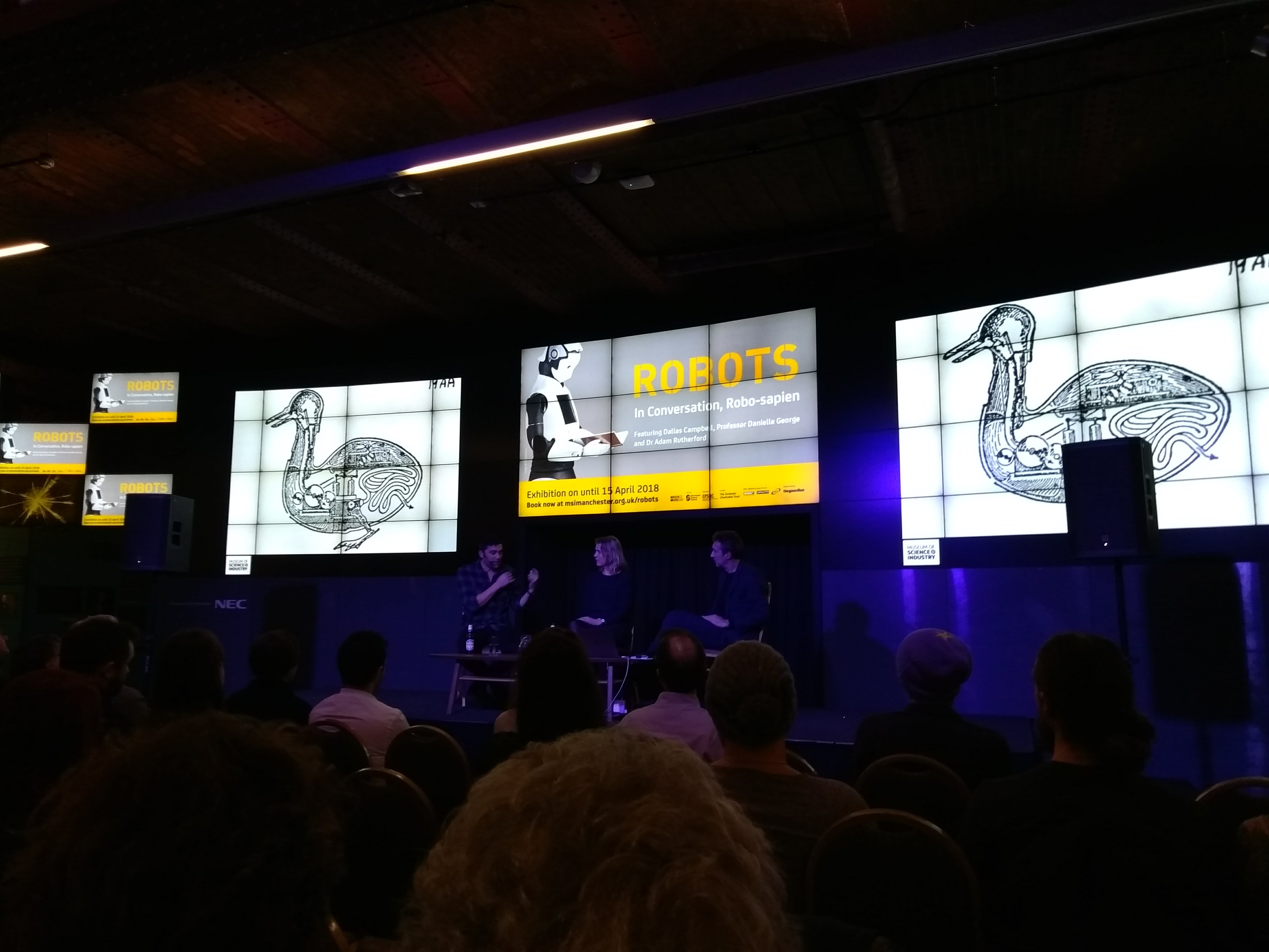 Robots In Conversation at MSI