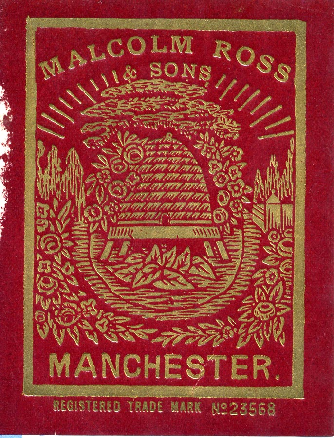 Shipper's ticket, Malcom Ross & Sons.
