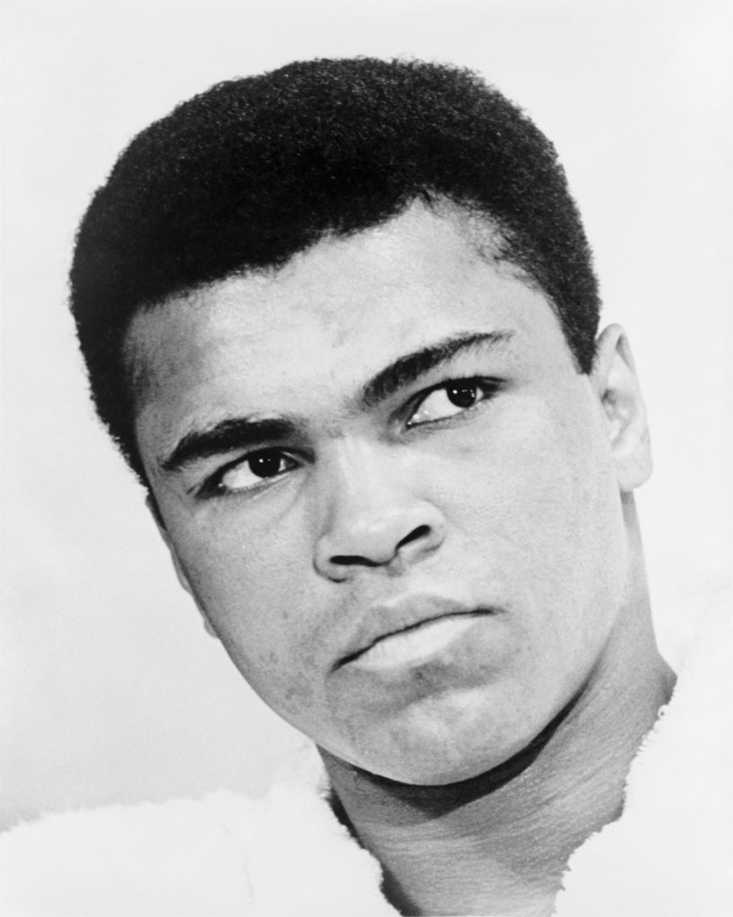 Muhammed Ali in 1967. World Journal Tribune photo by Ira Rosenberg.