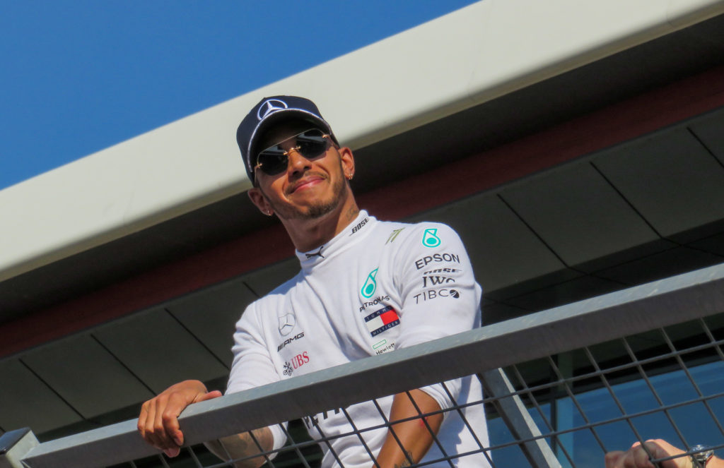 Lewis Hamilton at Silverstone in 2018. <br />Credit: Flickr.com/Jen Ross