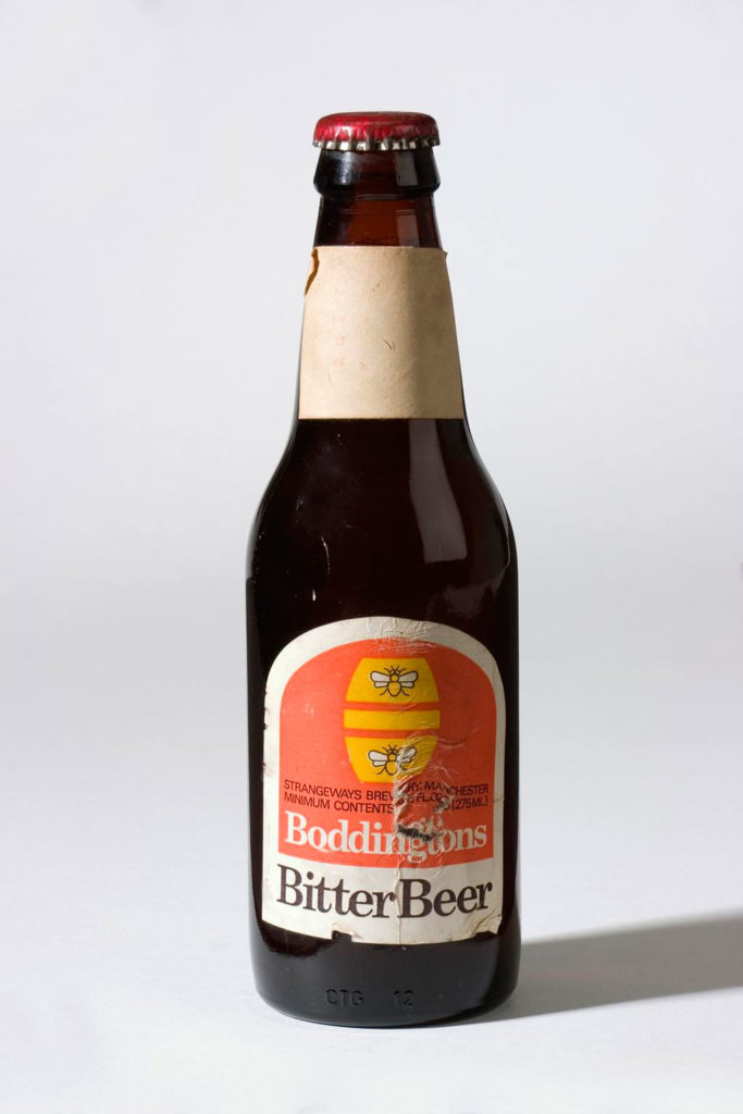 An old beer bottle