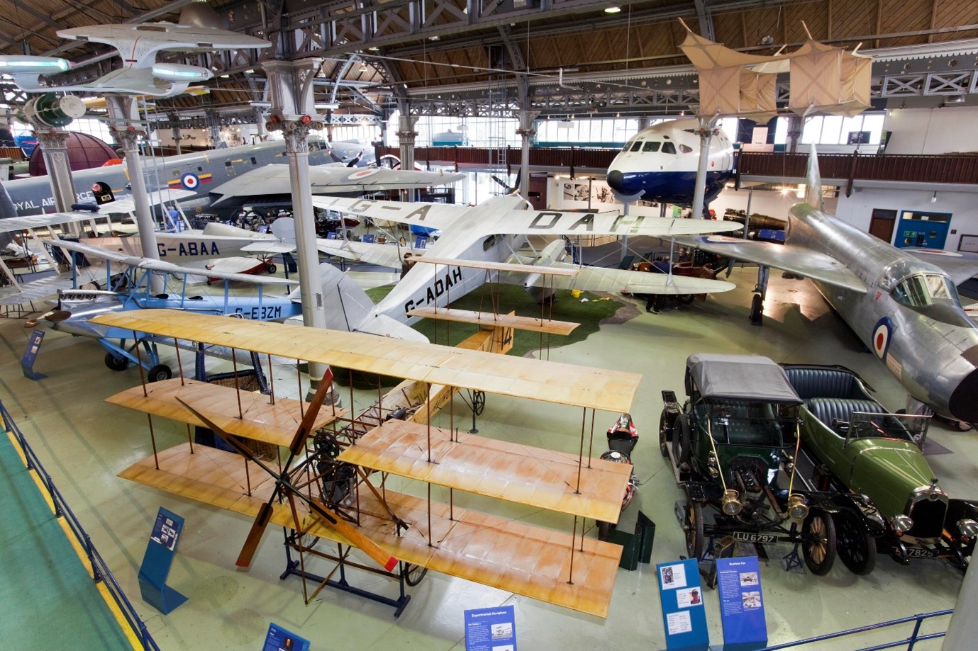 Interior of the the Air and Space Hall