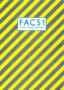 Peter Saville designed Hacienda membership form