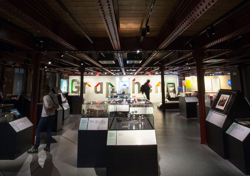 John Dalton's atomic model on display in the Wonder Materials: Graphene and Beyond exhibition