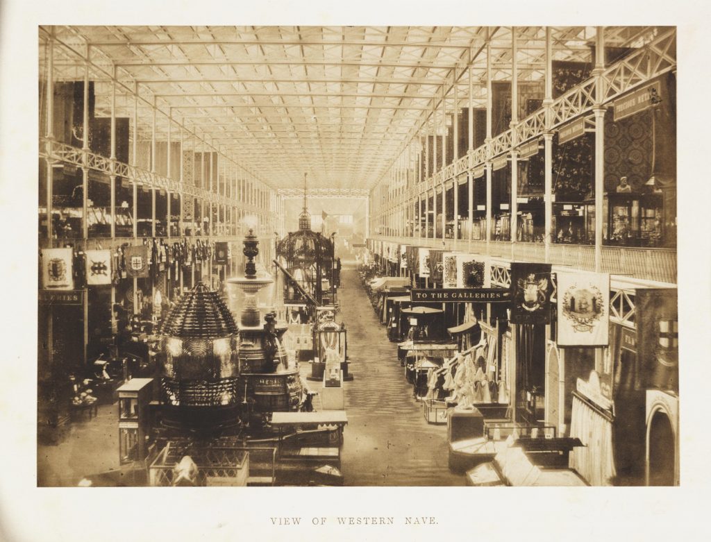 ‘View of Western Nave’ by Claude Marie-Ferrier, 1851. © National Science and Media Museum, Bradford / SSPL. Creative Commons BY-NC-SA