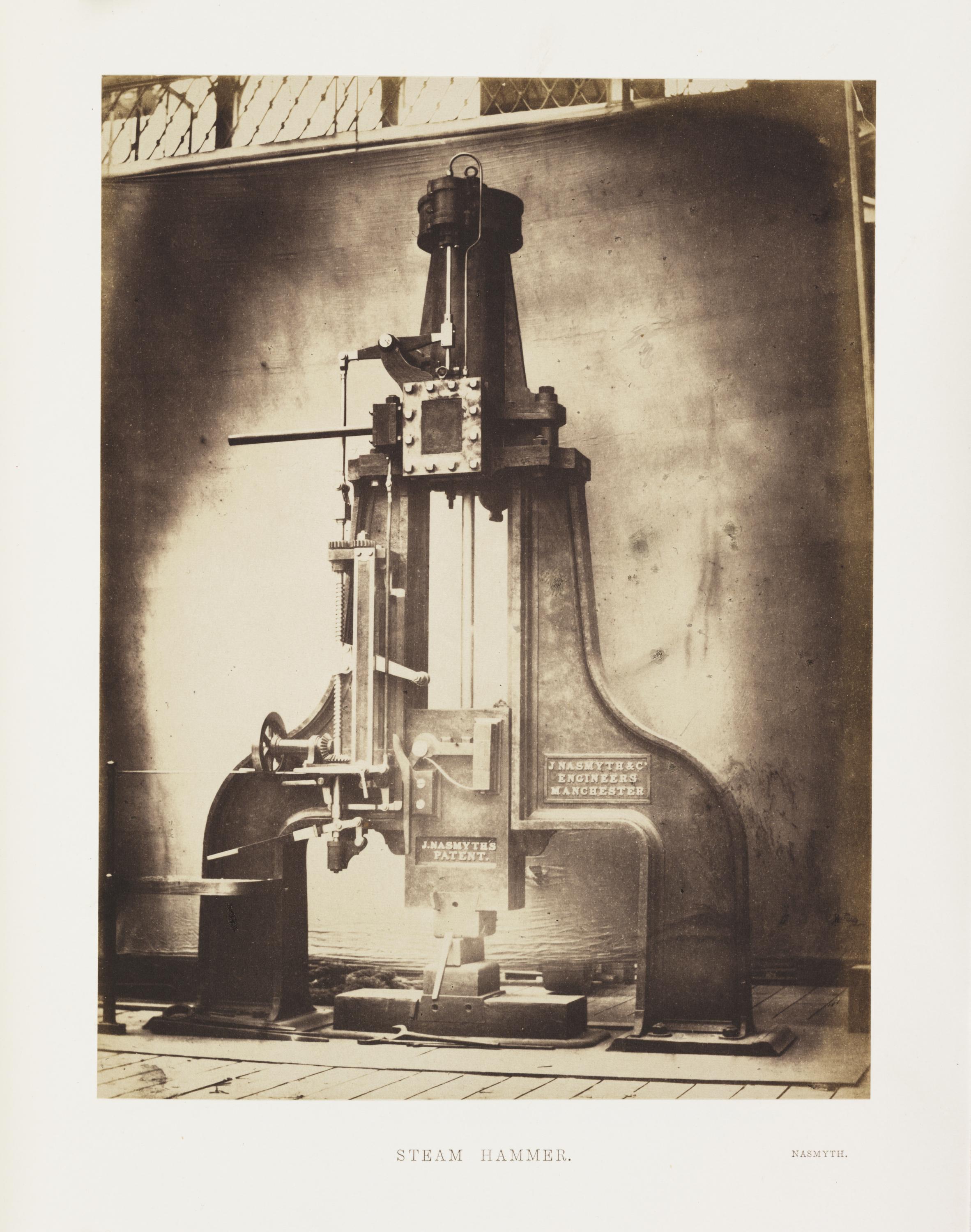 ‘Steam Hammer’ by Claude Marie-Ferrier, 1851. © National Science and Media Museum, Bradford / SSPL. Creative Commons BY-NC-SA 