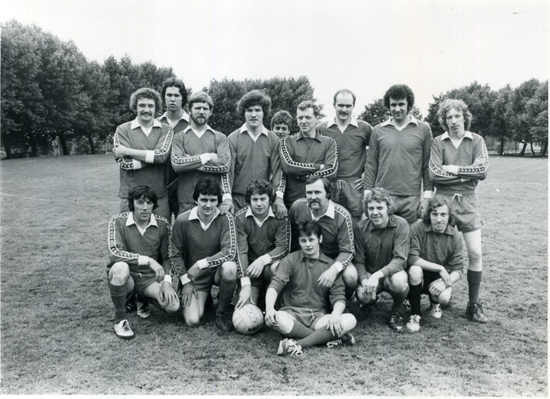 The Mather and Platt Scottish football team, 1979 