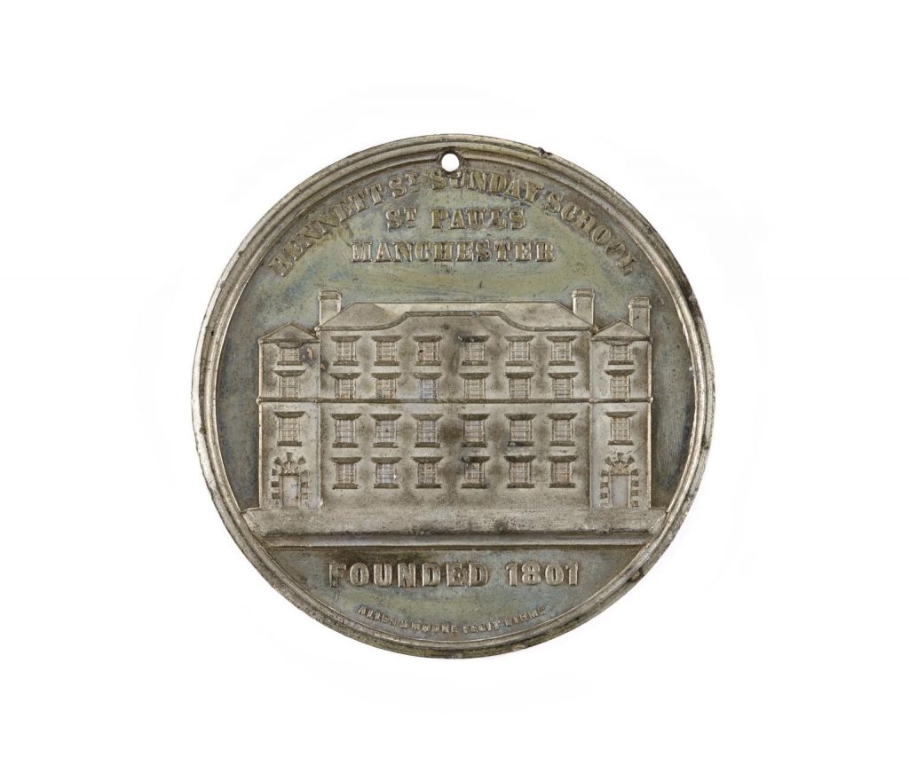 Medallion of Bennett Street Sunday School