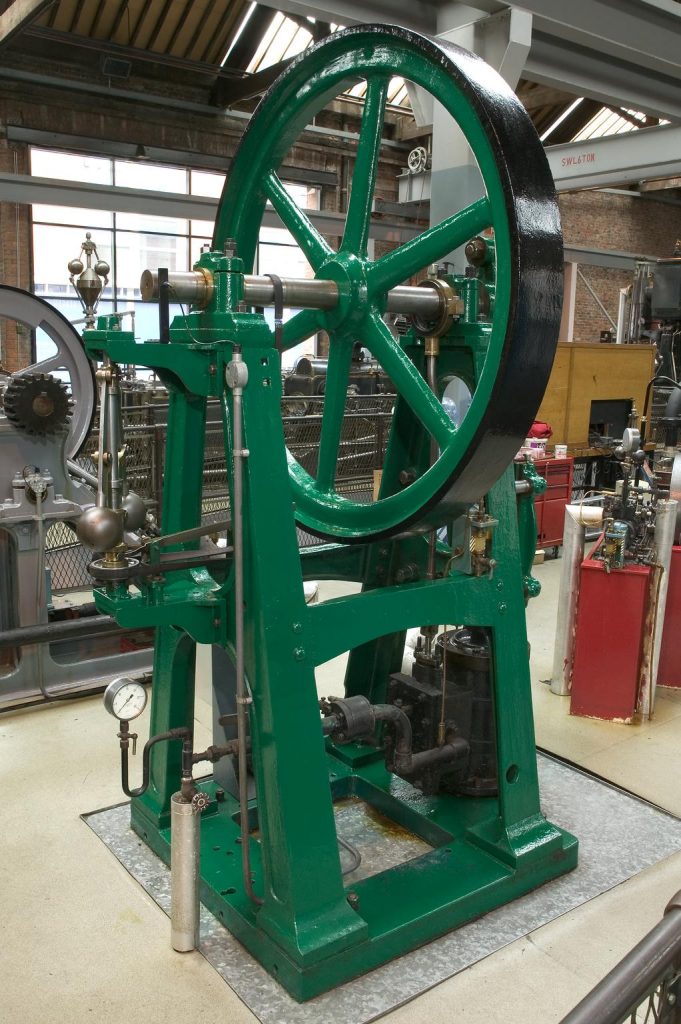 A 19th century steam engine