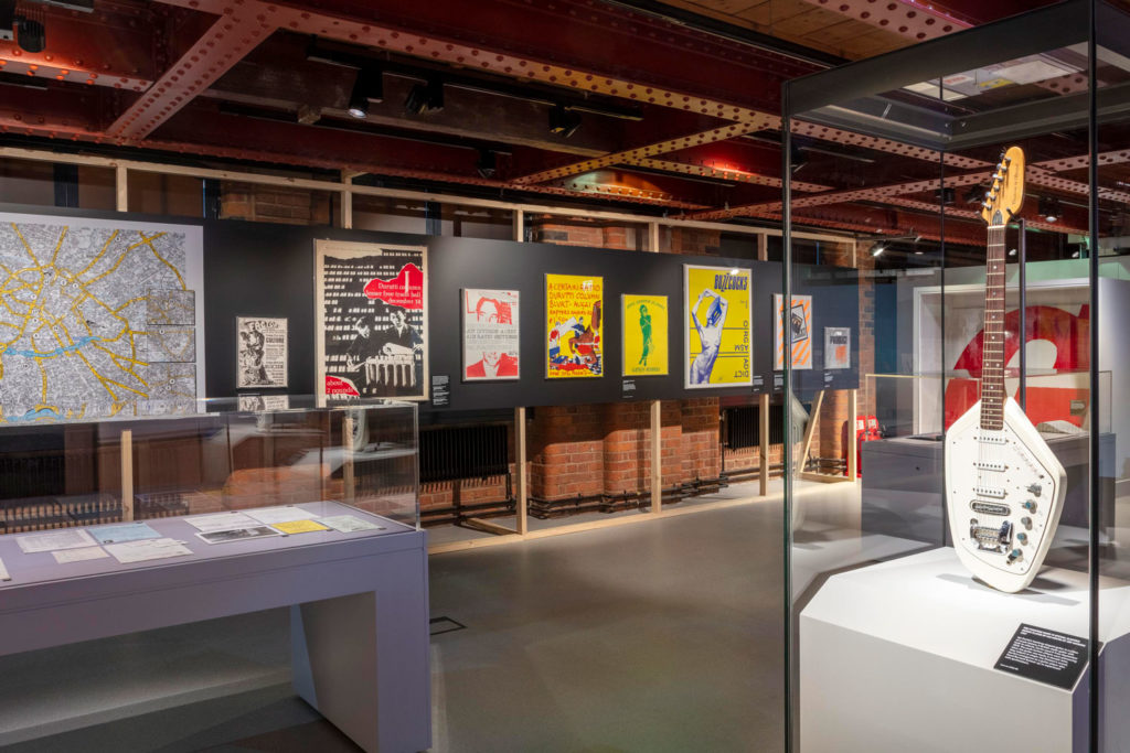 Gallery view of expanded content in the Influences section of Use Hearing Protection: The early years of Factory Records at the Science and Industry Museum