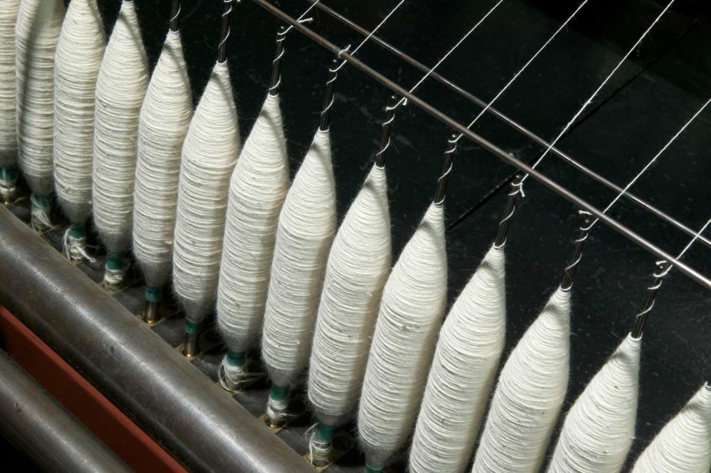 Reels of cotton