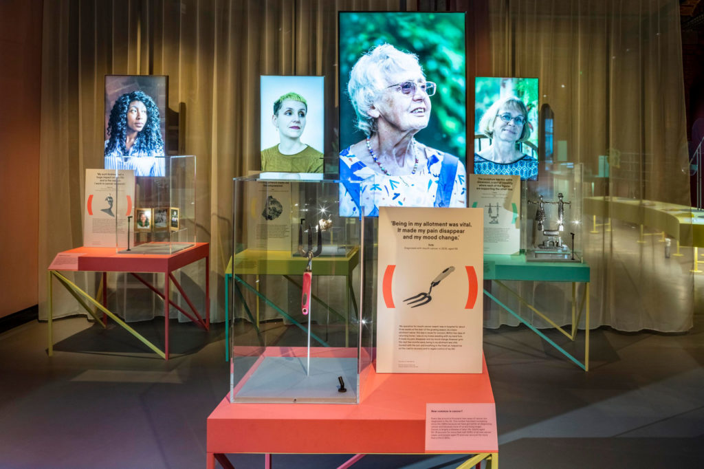 A museum display