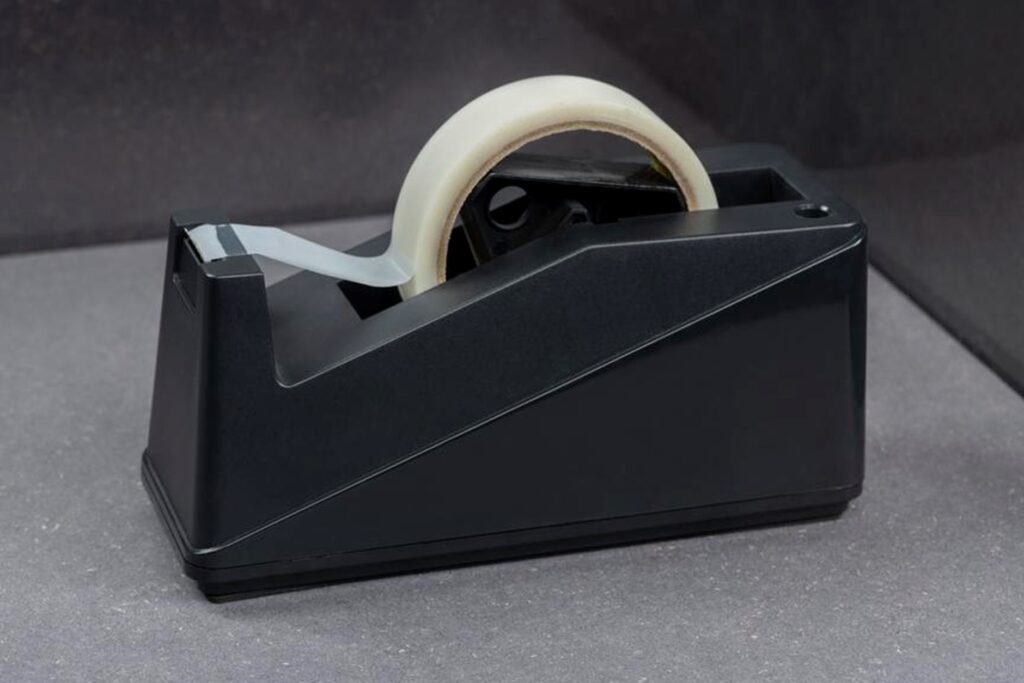 Sellotape (sticky date) dispenser