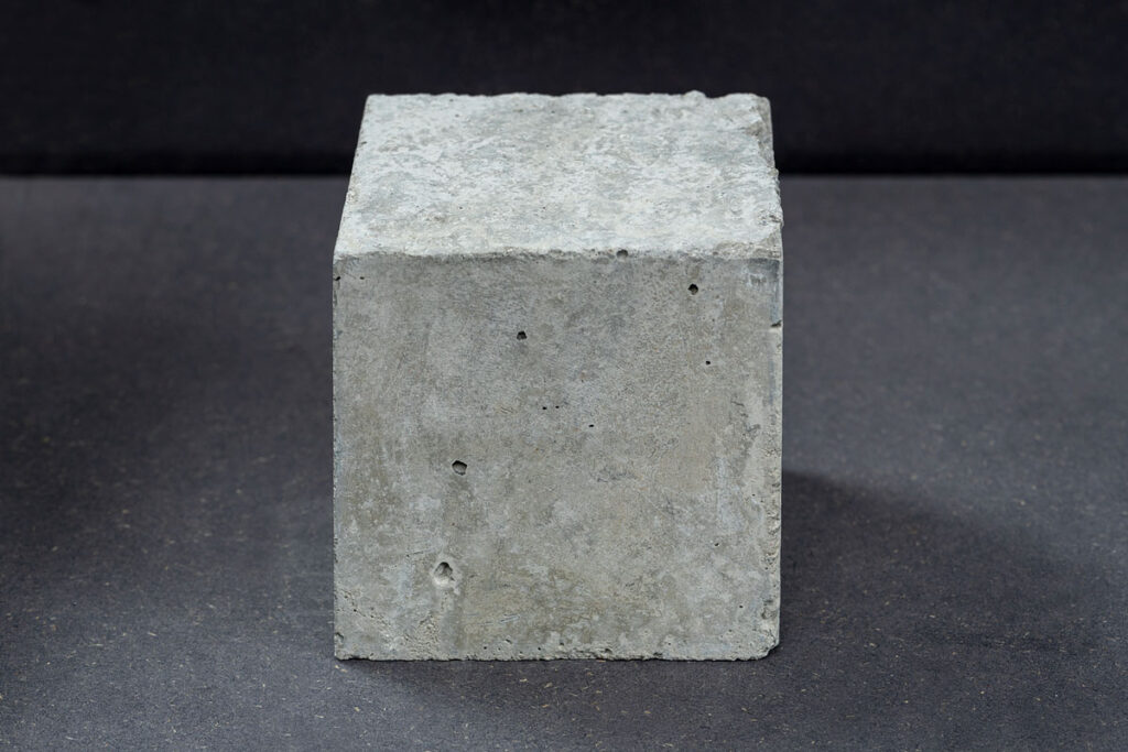 A block of concrete